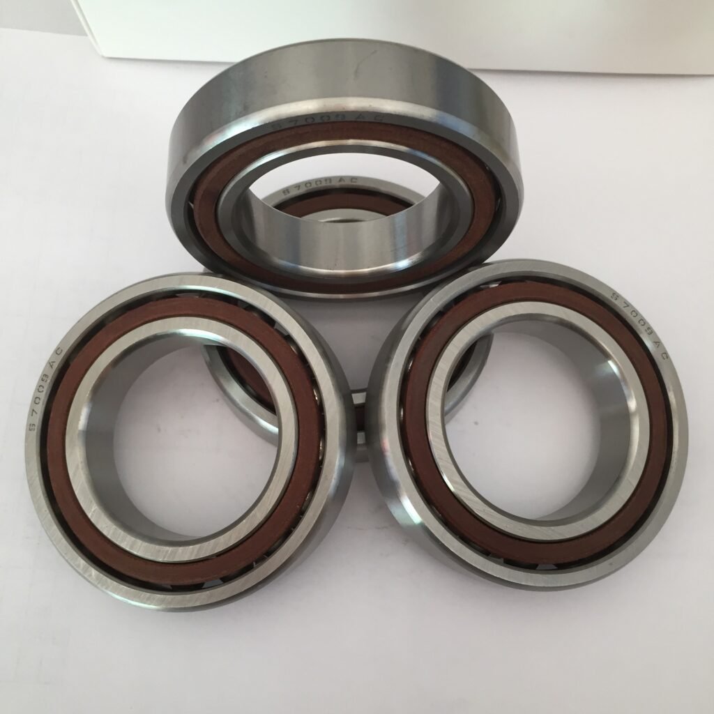 Stainless steel angular contact ball bearings